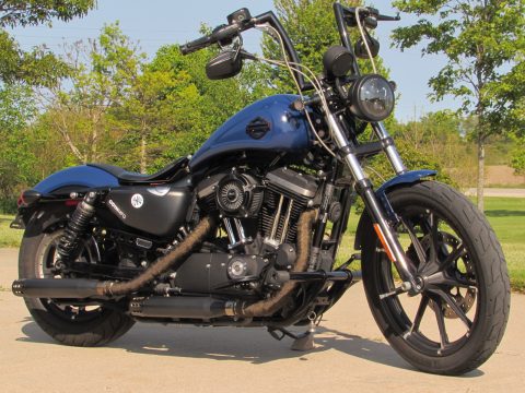 2019 Harley-Davidson XL883N Sportster Iron  - Cool Denim Paint - Blacked out - ONLY $32 Week