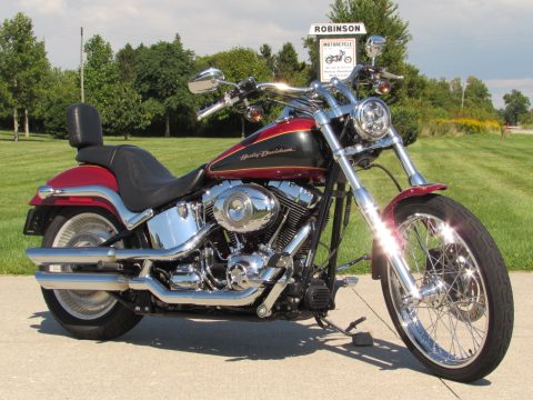 2007 Harley-Davidson Softail Deuce FXSTD  - Fire Red Pearl / Black Pearl - Strong Motor
