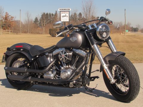 2017 Harley-Davidson Softail SLIM FLS   - 14,000 KM - Vance and Hines EX - Denim Paint