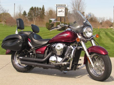 2009 Kawasaki Vulcan 900 Classic  - 46,000 miles - Mustang Seat, Throaty Exhaust